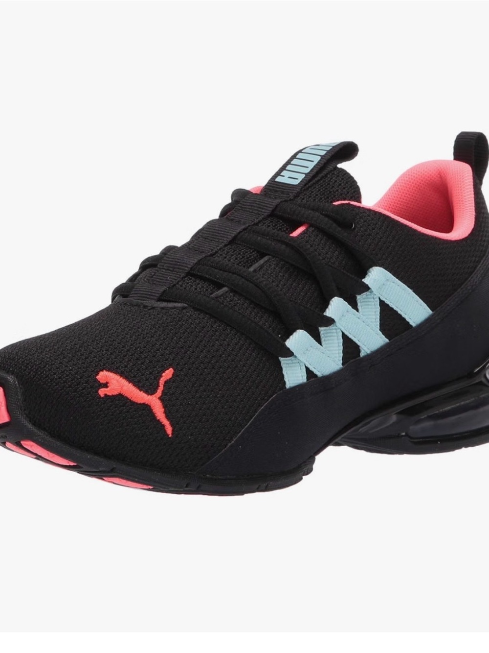 Puma Women’s Riaze Prowl Cross Trainer,
Black-Ignite Pink-